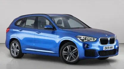 Used BMW X1 M Sport 140 HP (102 kW) 2019 Blue SUV