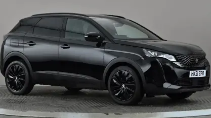 Used Peugeot 3008 GT 131 HP (96 kW) 2021 Black SUV