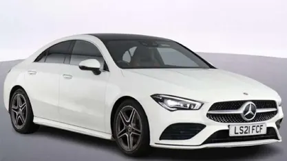 Used Mercedes CLA180 AMG Line Premium Plus 136 HP (100 kW) 2021 White Sedan