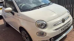 White Used 2021 Fiat 500C Dolcevita Cabriolet | £11,499 (Fair price)