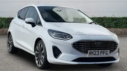 Used Ford Fiesta Titanium X 125 HP (91 kW) 2023 White Hatchback