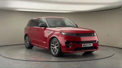 Used Land Rover Range Rover Sport SE Dynamic 441 HP (324 kW) 2023 Firenze red SUV