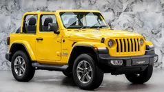 Yellow Used 2020 Jeep Wrangler Sahara SUV | £34,989 (Fair price)