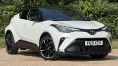 White pearl bitone Used 2021 Toyota C-HR Sport SUV | £19,870 (Good price)