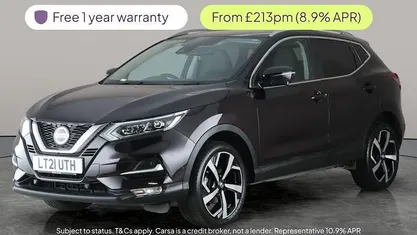 Black Used 2021 Nissan Qashqai N-Motion SUV | £15,197 (Good price)
