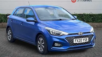 Used Hyundai i20 SE 84 HP (61 kW) 2020 Blue Hatchback