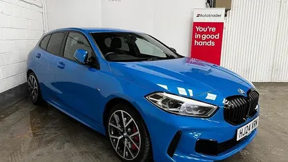 Used BMW 128 Shadowline 265 HP (194 kW) 2024 Blue Hatchback