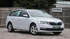 Moon white metallic Used 2018 Skoda Octavia SE Estate | £9,495 (Fair price)