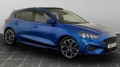 Blue Used 2019 Ford Focus ST-Line X Hatchback | £14,395 (Fair price)