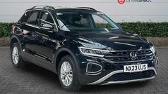 Black Used 2023 VW T-Roc Life SUV | £17,850 (Fair price)