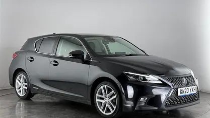 Used Lexus CT200h 136 HP (100 kW) 2020 Black Hatchback