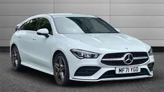 White Used 2021 Mercedes CLA180 AMG line Sedan | £22,850 (Good price)