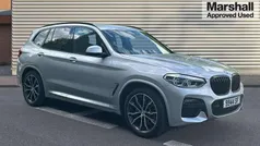 Silver Used 2021 BMW X3 M Sport SUV | £33,290 (Fair price)