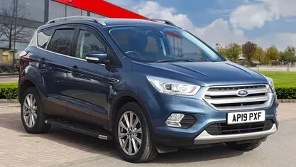 Used Ford Kuga Titanium 150 HP (110 kW) 2019 Blue SUV