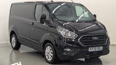 Shadow black (metallic colour) Used 2023 Ford Transit Custom Limited Van | £17,990 (Fair price)