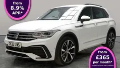 White Used 2022 VW Tiguan R-line SUV | £24,948 (Good price)