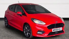 Red Used 2018 Ford Fiesta ST-Line X Hatchback | £10,995 (Fair price)