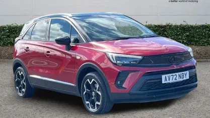 Used Vauxhall Crossland Ultimate 110 HP (80 kW) 2022 Red SUV