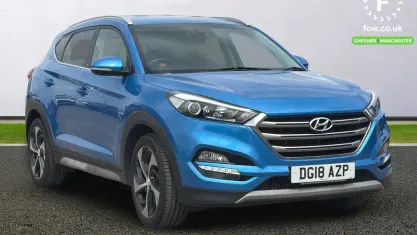 Used Hyundai Tucson Edition 177 HP (130 kW) 2018 Blue SUV