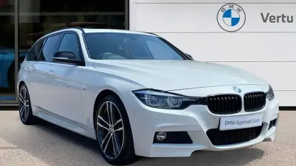 Used BMW 320 M Sport 184 HP (135 kW) 2019 White Estate