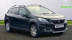 Black Used 2018 Peugeot 2008 Allure SUV | £8,099 (Fair price)