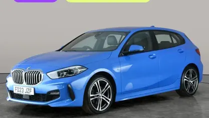 Used BMW 116 M Sport 116 HP (85 kW) 2023 Blue Hatchback