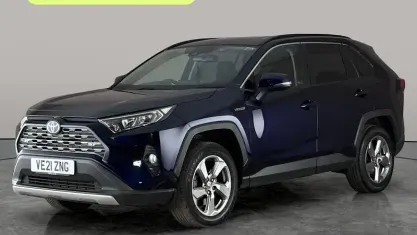Used Toyota RAV4 Hybrid Design 218 HP (160 kW) 2021 Blue SUV
