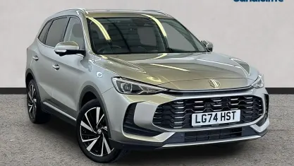 Used MG ZS Trophy 196 HP (144 kW) 2024 Metallic  monument silver SUV
