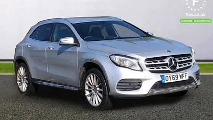 Used Mercedes GLA180 AMG line 122 HP (89 kW) 2019 Silver SUV