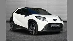 Pure white with black Used 2024 Toyota Aygo Hatchback | £16,895 (Fair price)
