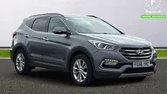 Silver Used 2016 Hyundai Santa Fe Premium SUV | £14,699 (Fair price)
