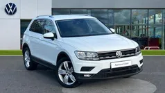 Pure white Used 2020 VW Tiguan Match SUV | £20,458 (Fair price)