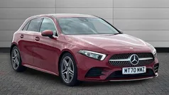 Red Used 2020 Mercedes A180 AMG line Hatchback | £14,595 (Fair price)