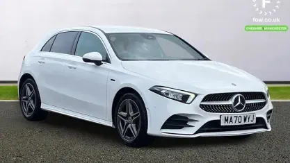 Used Mercedes A250 Executive 218 HP (160 kW) 2020 White Hatchback