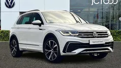 White Used 2021 VW Tiguan R-line SUV | £27,650 (Fair price)