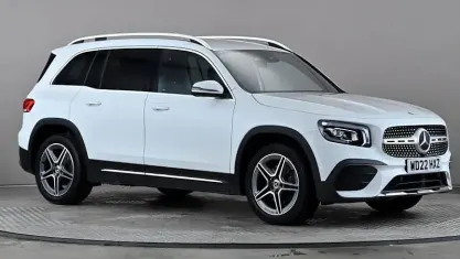 Used Mercedes GLB200 AMG line 163 HP (119 kW) 2022 White SUV
