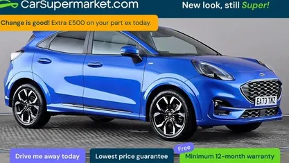 Used Ford Puma ST-Line X 125 HP (91 kW) 2023 Blue SUV