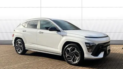 Used Hyundai Kona N Line 120 HP (88 kW) 2024 White SUV
