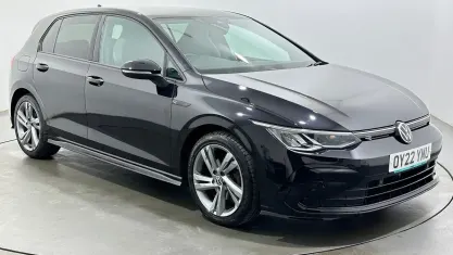 Used VW Golf VIII R-line 150 HP (110 kW) 2022 Black Hatchback