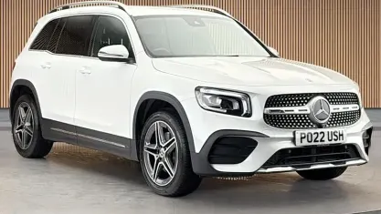Used Mercedes GLB200 AMG line 163 HP (119 kW) 2022 White SUV