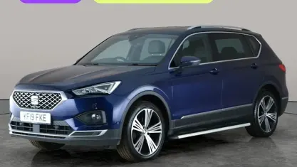 Used Seat Tarraco 4Drive 190 HP (139 kW) 2019 Blue SUV