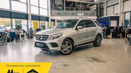 Used Mercedes GLE250 AMG line 204 HP (150 kW) 2017 Silver SUV
