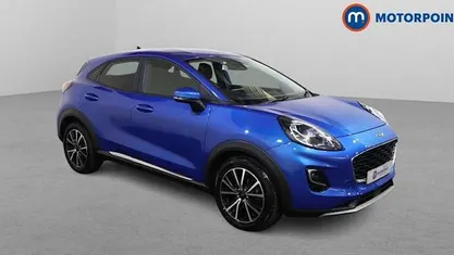 Used Ford Puma Titanium 125 HP (91 kW) 2023 Blue SUV