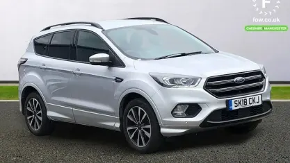 Used Ford Kuga ST-Line 150 HP (110 kW) 2018 Silver SUV