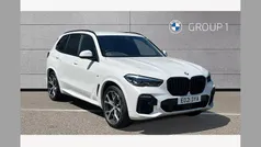 White Used 2021 BMW X5 M Sport SUV | £39,295 (Fair price)