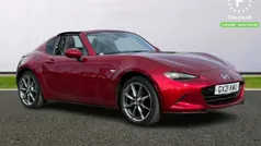 Red Used 2021 Mazda MX5 Inclusive Cabriolet | £19,399 (Fair price)