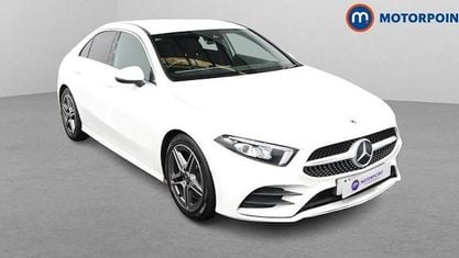 Second-hand Mercedes A250 AMG line 224 CP (164 kW) 2020 Alb Berlinǎ