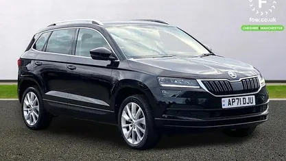 Used Skoda Karoq SE L 150 HP (110 kW) 2021 Black SUV