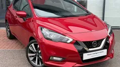 Red Used 2021 Nissan Micra Tekna Hatchback | £12,789 (Fair price)