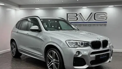 Used BMW X3 M Sport 190 HP (139 kW) 2016 Silver SUV